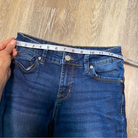 Woman Teen Bundle of 2 skinny stretchy jeans jegging school pants size 26/27 - Picture 4 of 8